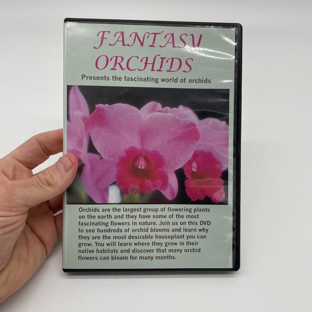 Fantasy Orchids Instructional DVD Gardening Care Guide 2005 Educational Film